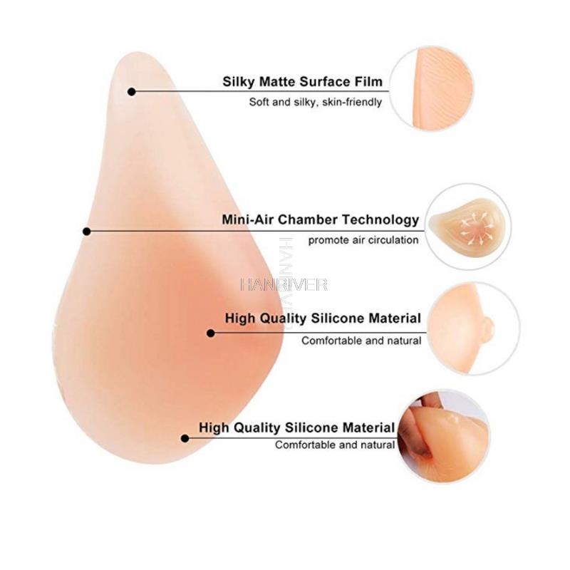 Silicone Breast Bra Skin color - Mastectomy Bra Pocket review and price